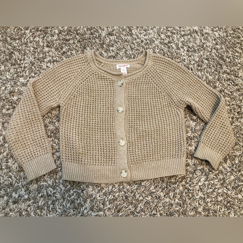 Adorable Tan Cardigan
